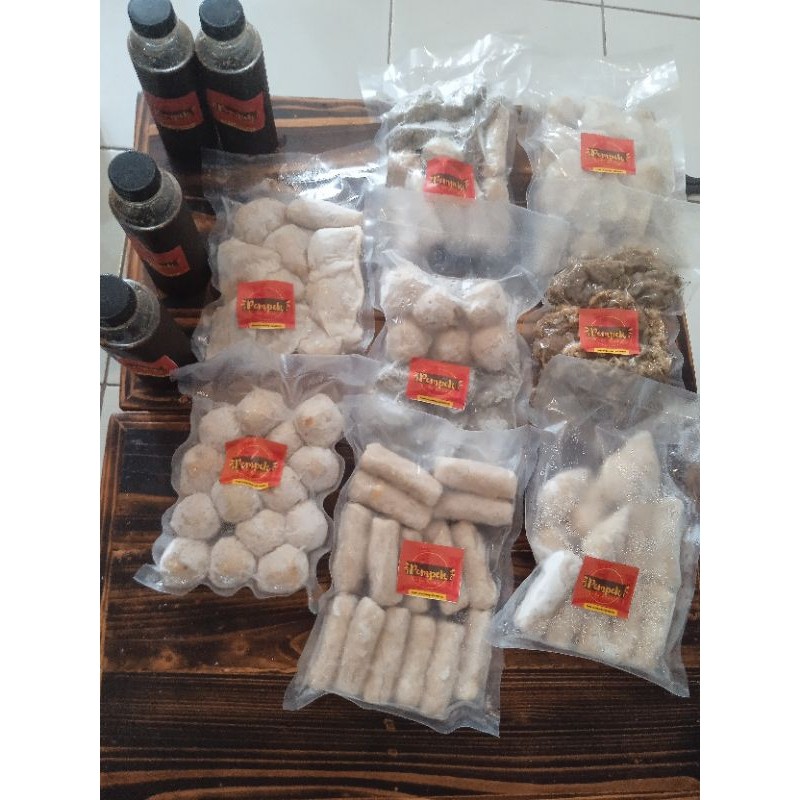 

pempek ikan gabus 25 pcs varian lenjer telur kecil adaan