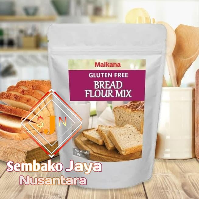 

Tepung Premix/tepung roti/Malkana Gluten Free/Bread Mix/tepung 345g