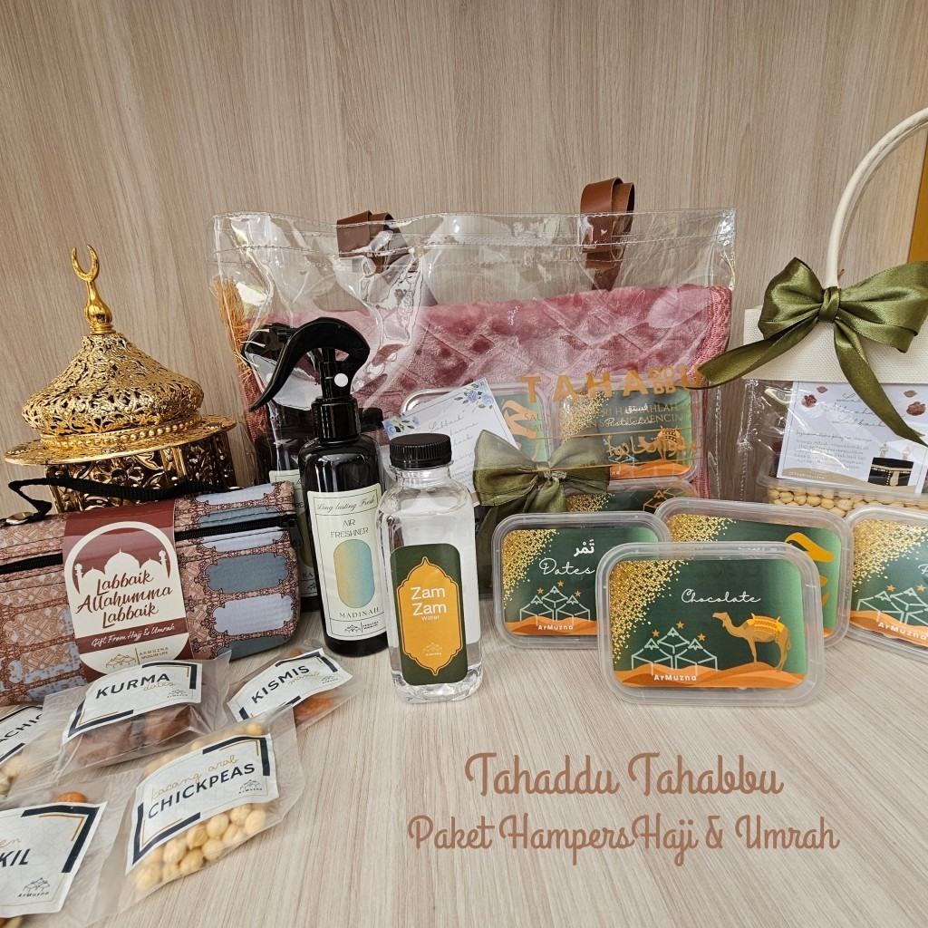

Paket Armeena Oleh Oleh Hampers Gift Haji Umrah