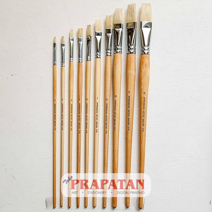 

TERLARIS! Kuas Lukis Xpression 579 | Xpression Paint Brush - 3