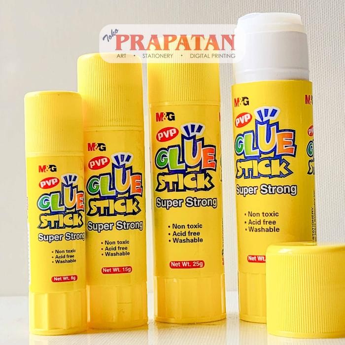 

TERLARIS! M&G Glue Stick PVP Super Strong ASG971 | Lem Stik - 8G