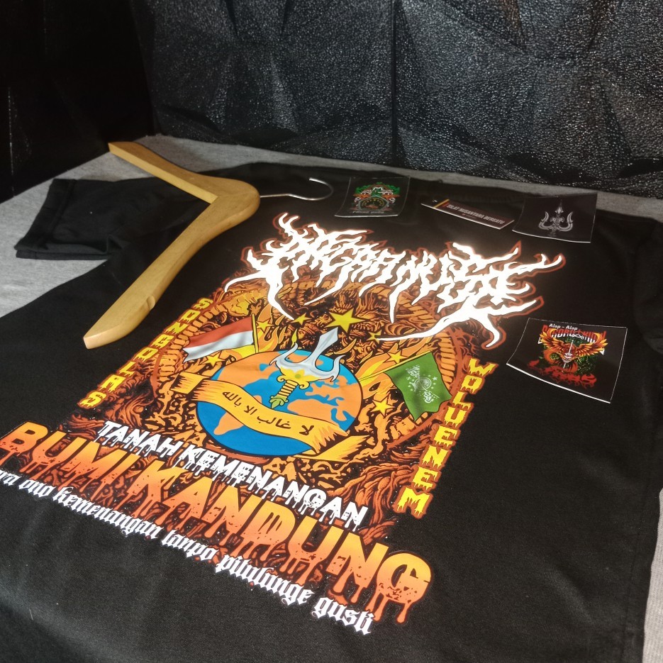 Kaos PN Pagar Nusa Menyala Reflektif Terbaru BUMI-KANDUNG Gasmi 1986 Pencak Dor Fighter