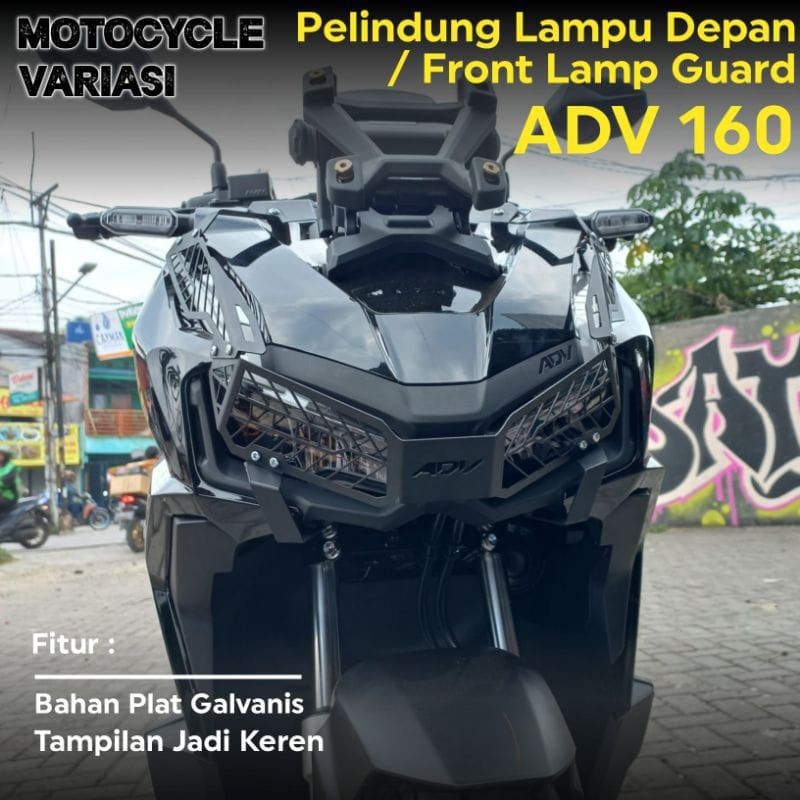Pelindung Lampu Depan Adv 160 Cover Lampu Depan Adv 160 Front Lamp Depan Adv 160