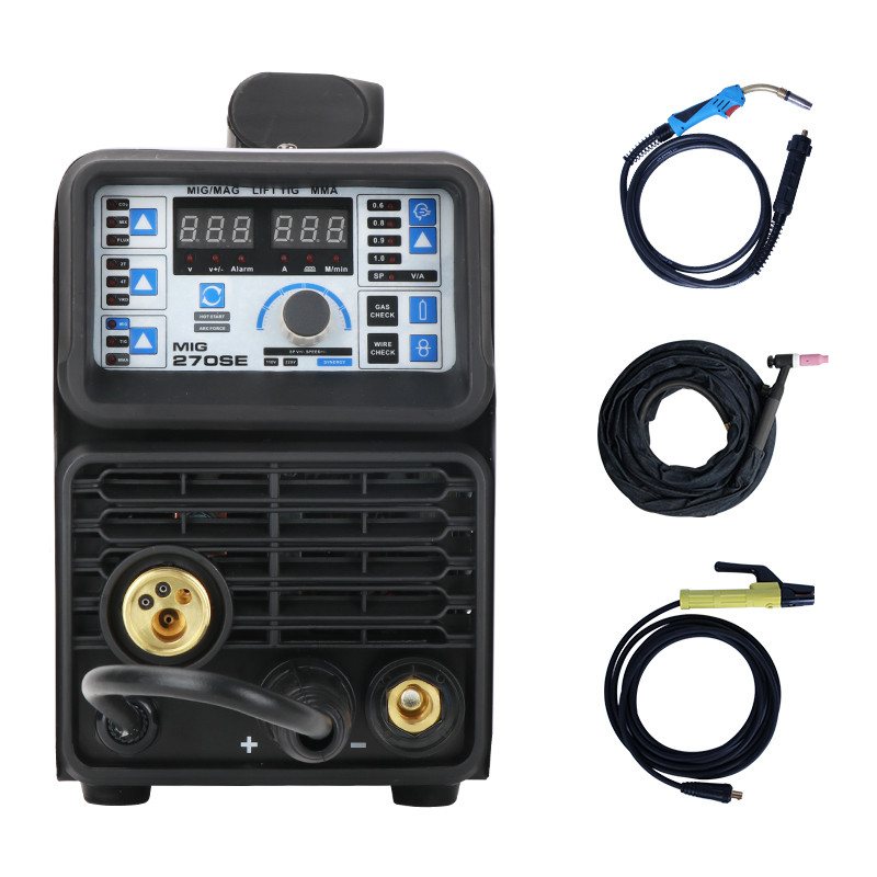 MIG Welder MIG-270SE 110V/220V MIG TIG MMA ARC Welding Machine Gasless Welder Mig Welding Machine 3 