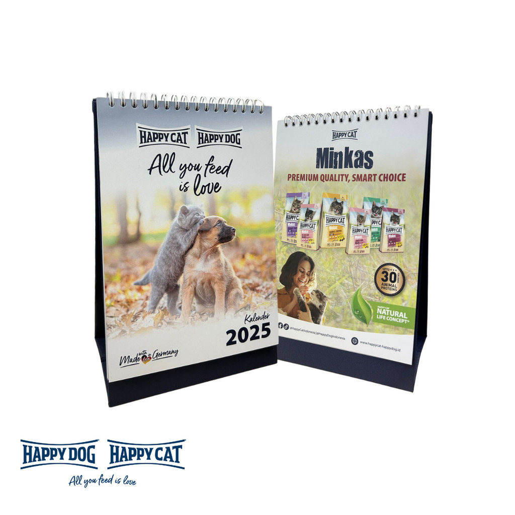 

Kalendar Meja Happy Cat - Happy Dog 2025
