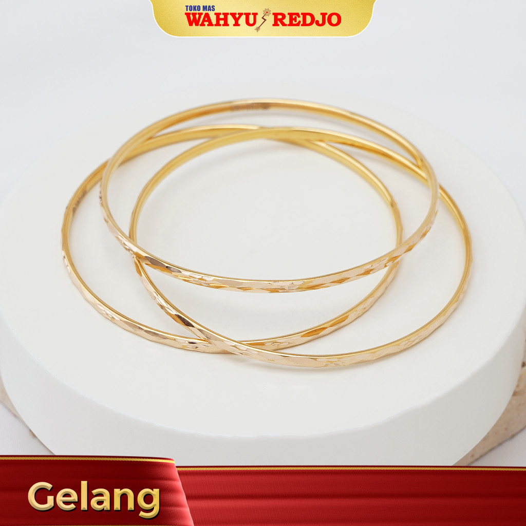 GELANG EMAS KADAR 16K WAHYU REDJO Size 6 II