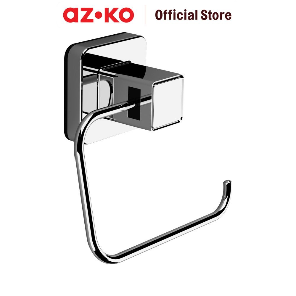 AZKO Stora Dispenser Tissue Roll Pushloc Suction Tempat Tissue Roll Wadah Penyimpanan Tisyu Tissue H