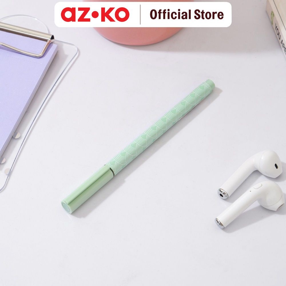 

AZKO Ataru Pulpen Biru Winter Sun - Hijau Mint