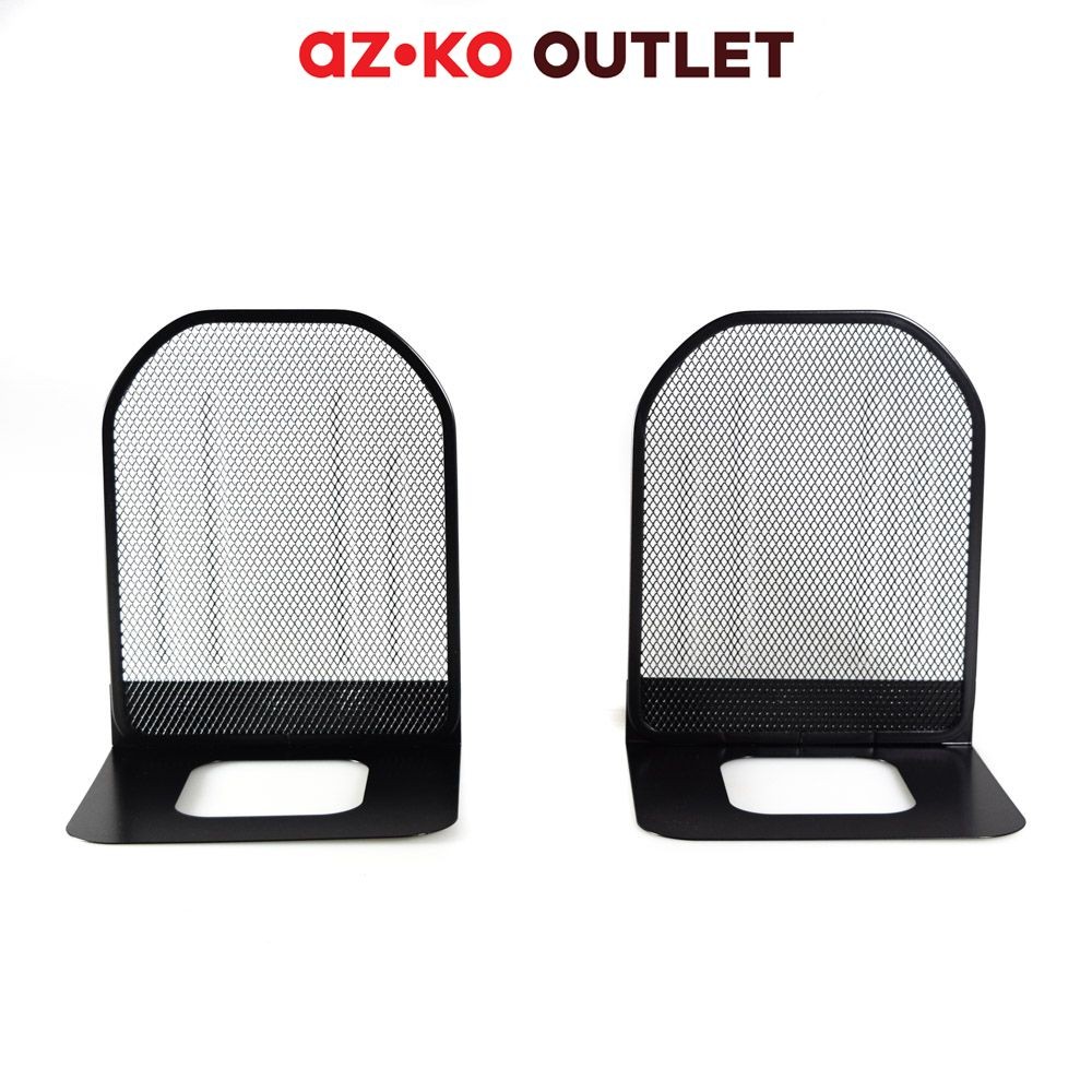 

Wire Mesh Bookend Pengganjal Buku - Hitam