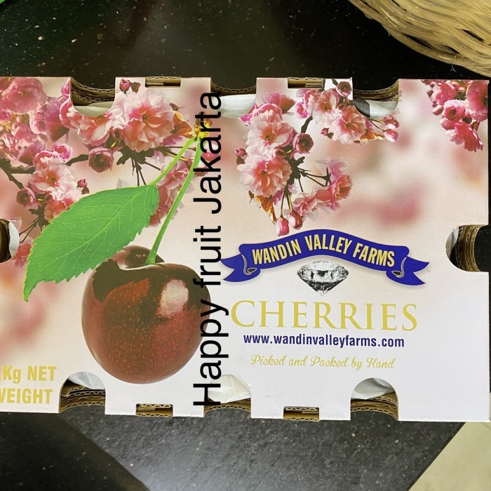 

Cherry Box 2 kg | Buah cherry red Box premium size 30-32 super