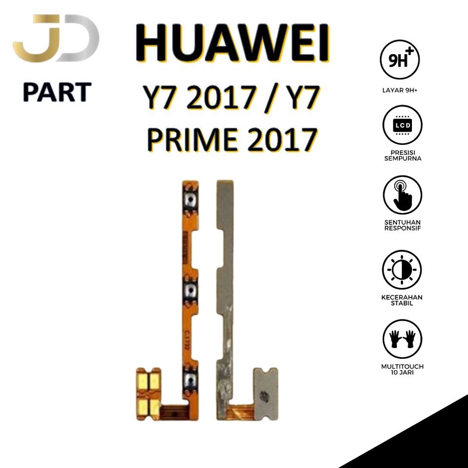 FLEXIBEL Y7 2017 / Y7 PRIME 2017 + ON OFF + VOLUME ORI