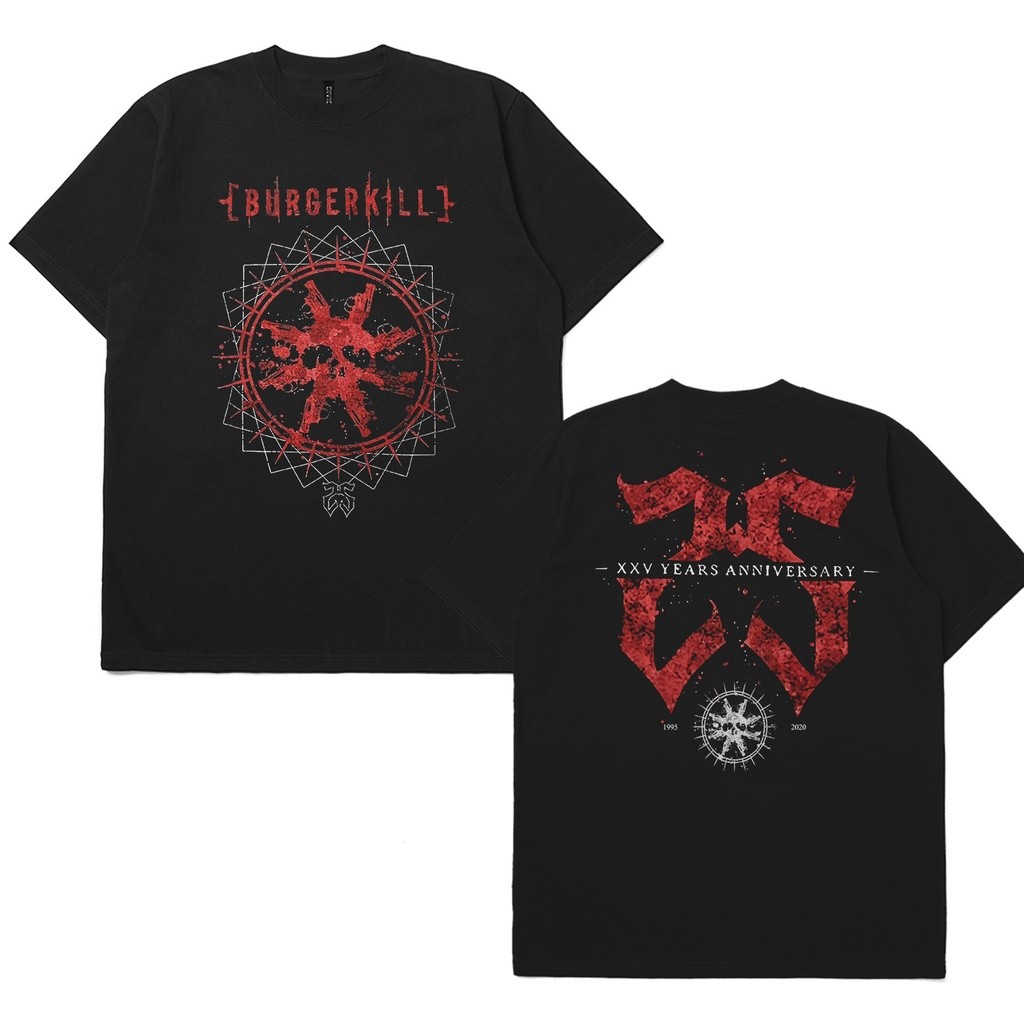 Kaos Band Burgerkill 25th Anniversary