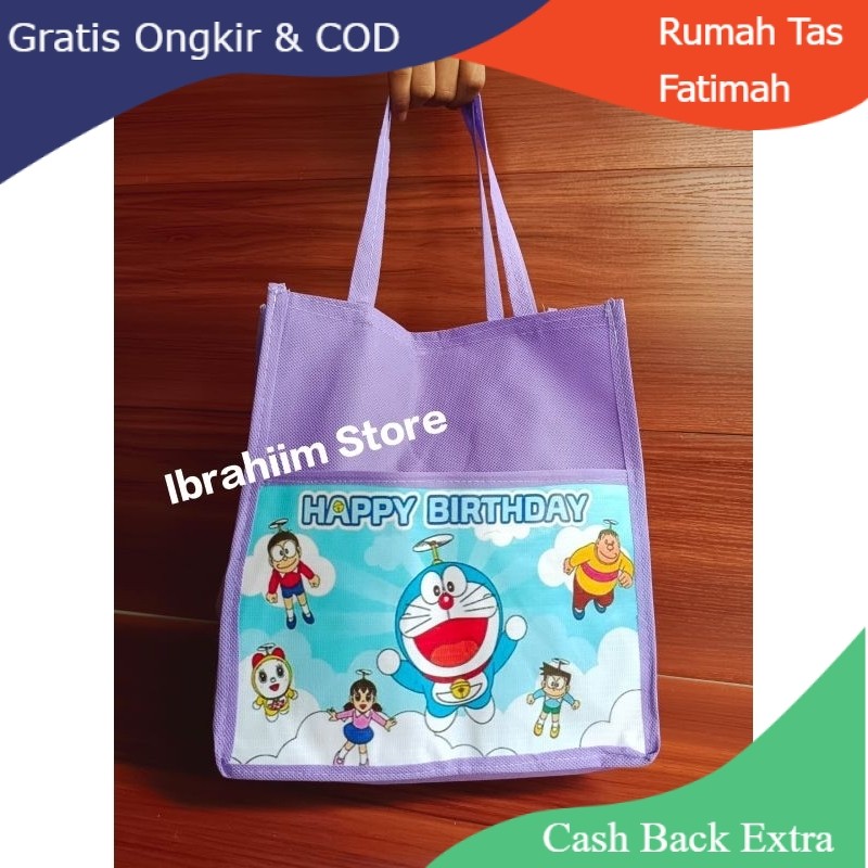 

Promo TAS ULTAH ANAK TEBAL UK 25x20x27 / TAS ULANG TAHUN ANAK / GOODIE BAG SOUVENIR ULANG TAHUN ANAK MURAH By Rumah Tas Fatimah