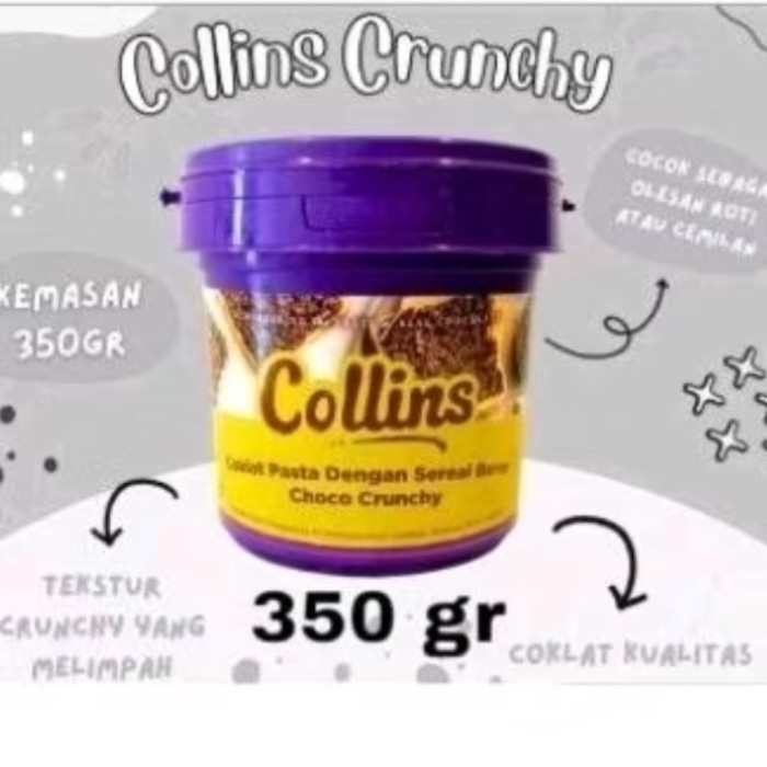 

Collins Choco Chrunchy 350gram