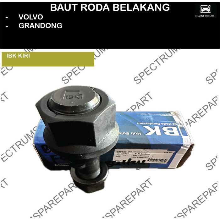 BAUT RODA BELAKANG UNIALL VOLVO GRANDONG