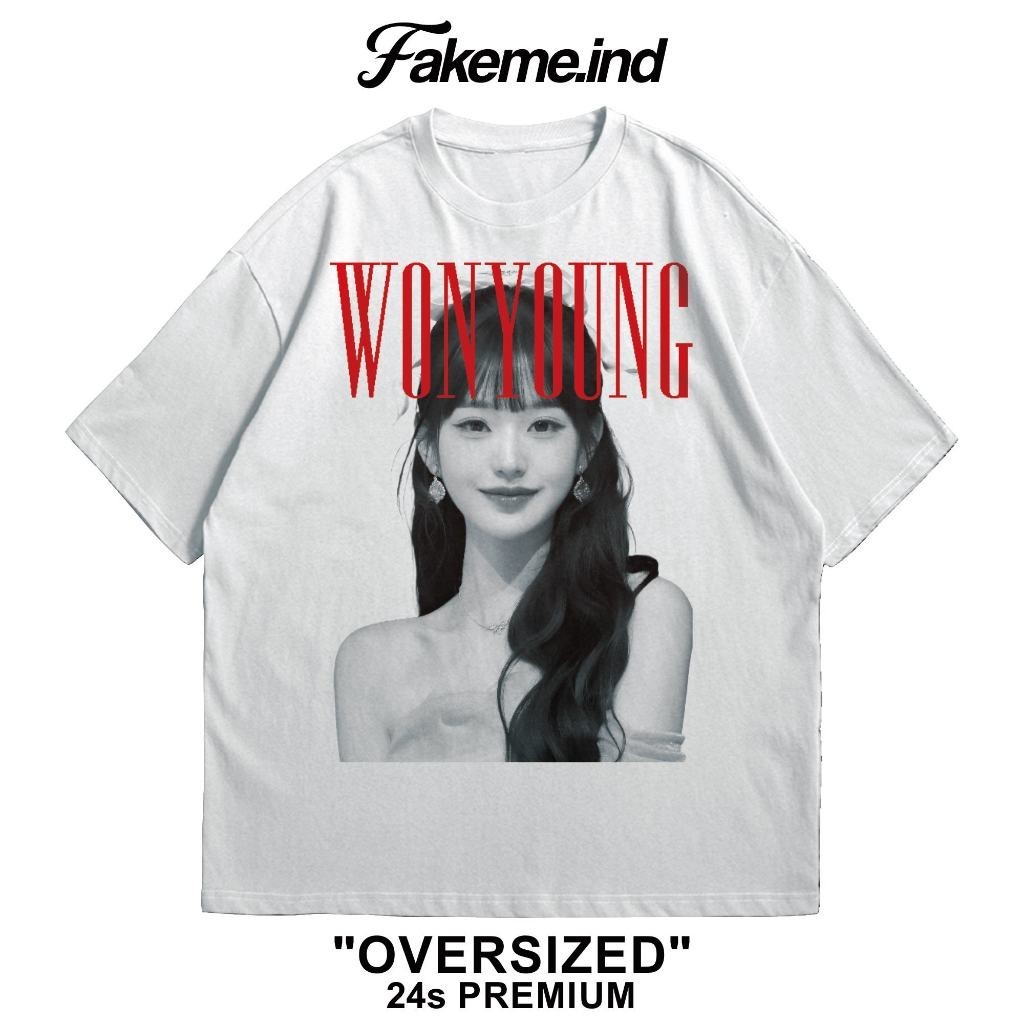 Tshirt Wonyoung IVE Kaos Kpop