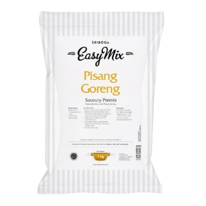 

Tepung pisang goreng easy mix 1 kg