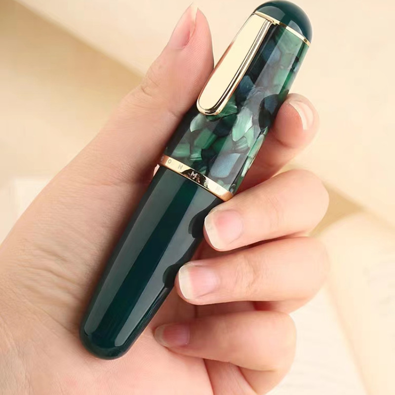 

MAJOHN Q1 Pen Short Cute Ink Pen Gift Box Hand Ledger Fine Pointed Pen Male and Female Students' Writing Practice Small Fat Pen