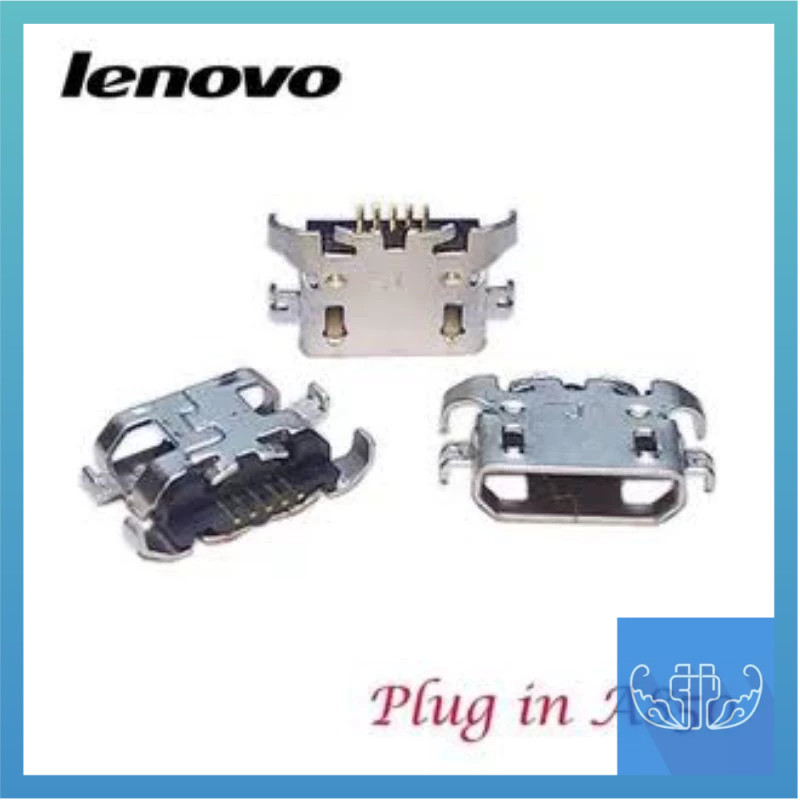 (GROSIR) KONEKTOR CAS LENOVO A6000 A7000 PLUG IN CHARGER A850 UNIVERSAL CC CONNECTOR