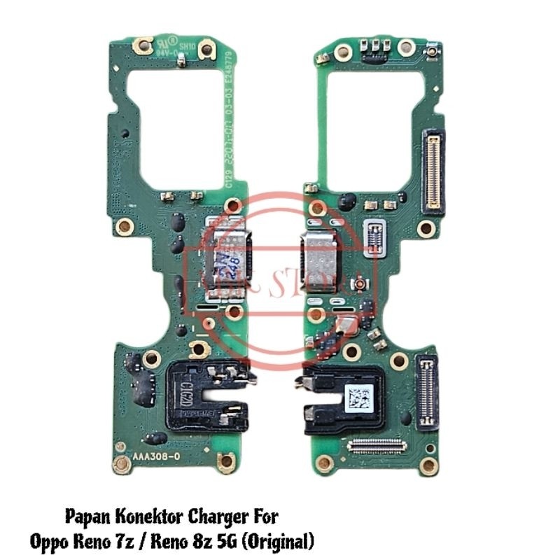 Flexibel Konektor Charger / Papan Con Cas For Oppo Reno 7z / Reno 8z 5G Original
