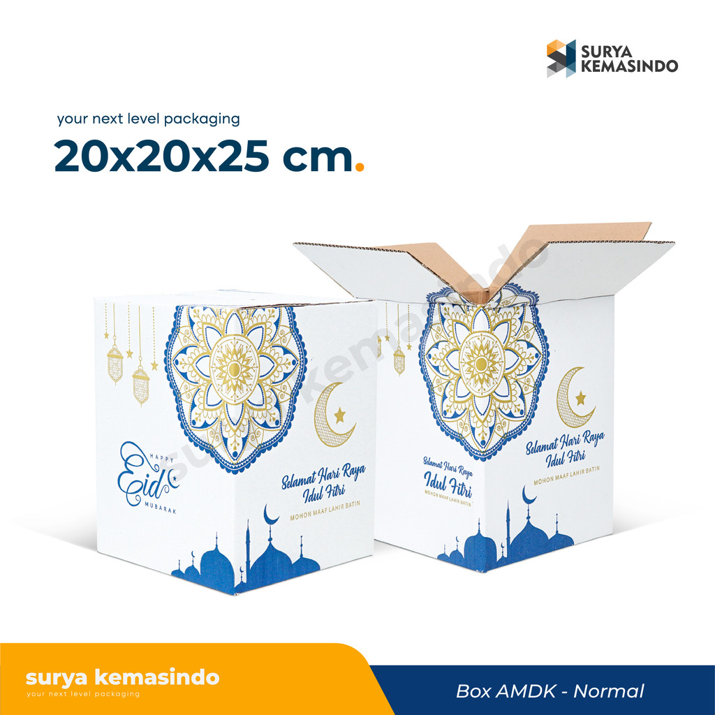 

Box Parcel 20X20X25 (MINI) Kardus/Parcel Kecil/Parcel/Parcell/Lebaran/Parcel lebaran/Idul Fitri/Fitri/Eid Mubarak/Ied/Eid/Mubarak/Paket/Sembako/Hampers/Normal/tinggi25