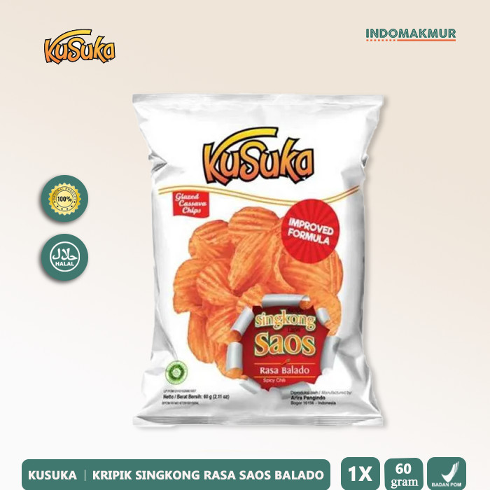

IDM - Kusuka Keripik Singkong - Cassava Chips