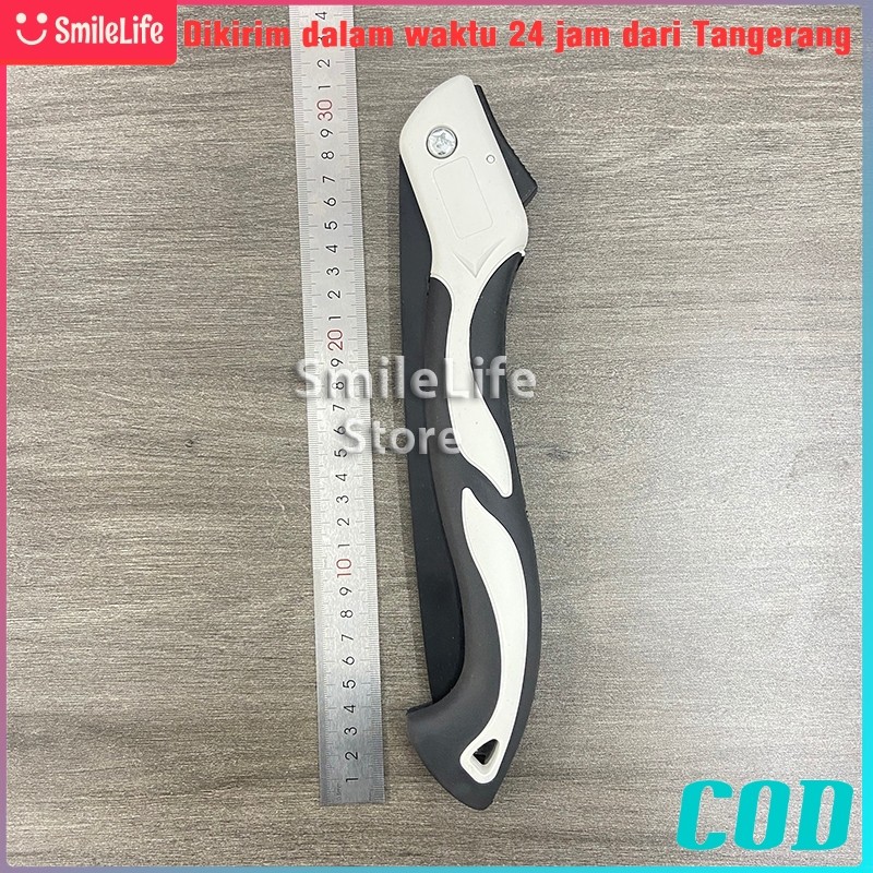 Gergaji Lipat Kayu Portable Mata/Gergaji  Pohon Multifungsi/Gergaji Lipat Kayu Mata Pisau SK5 Baja