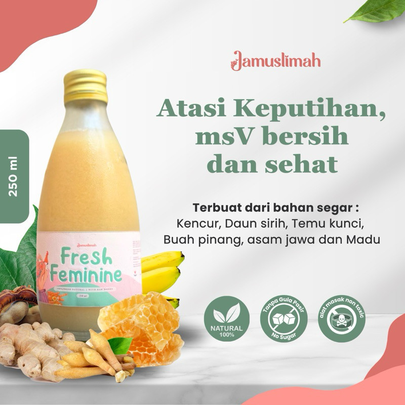 

Jamu Keputihan Fresh Feminine Jamuslimah by Umisehat umi sehat