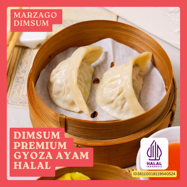 

dimsum frozen Gyoza ayam Ghoza Jiaozi