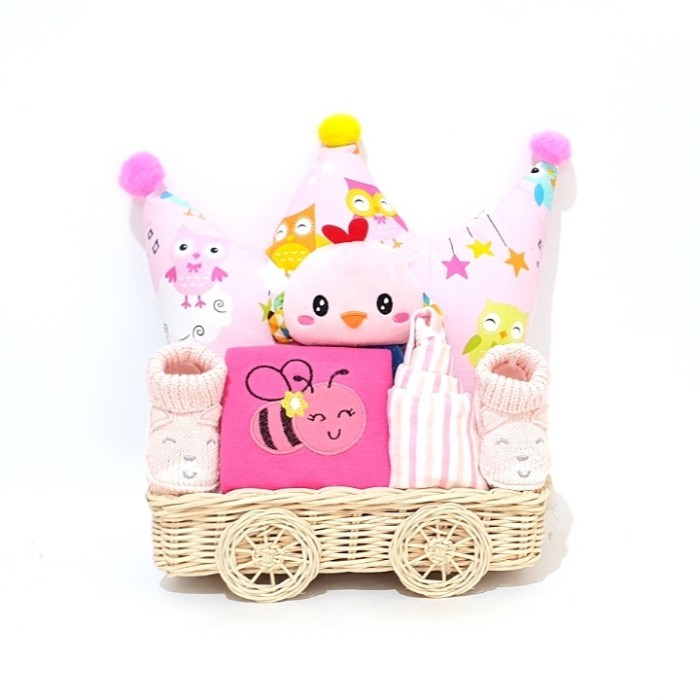 

[0k_market1] BABY GIFT SET PILLOW - PARCEL BAYI 185 GIRL