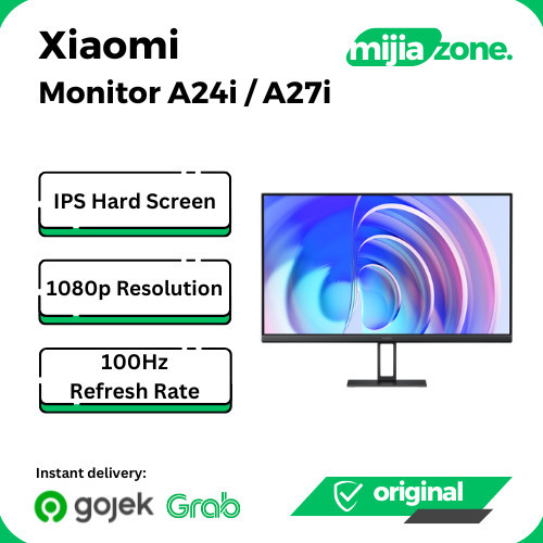 XiaoMi Monitor A24i / A27i Desktop Computer 24 inch / 27 inch Slim Bazel 100Hz Refresh Rate IPS Pane