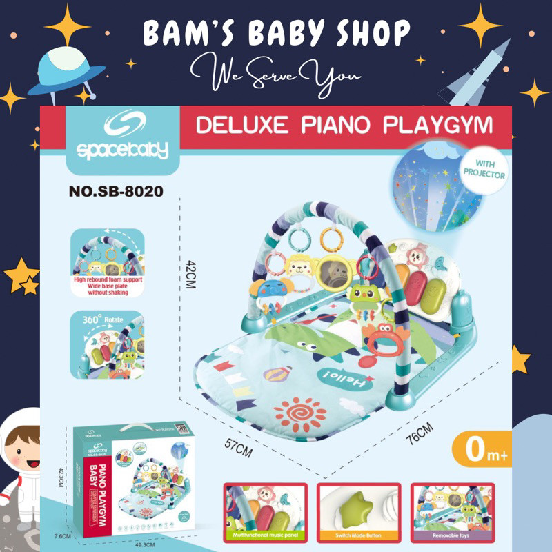 GH88JK [FREE BUBBLEWRAP] BAMS MULTIFUNCTION PIANO FITNES SPACEBABY SB 8011 8013 8017 8020 8024 8205 