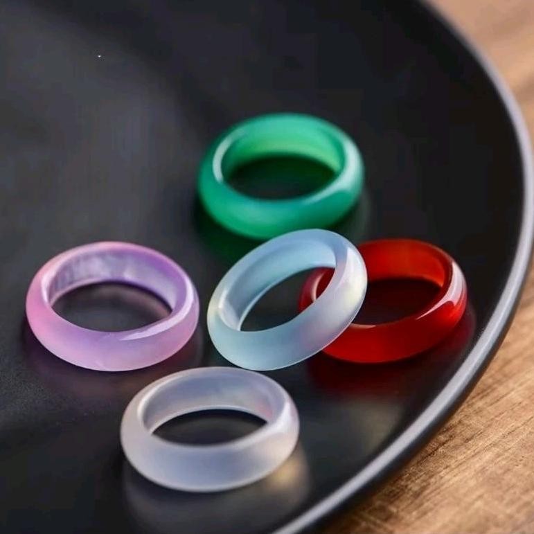 FS - Cincin Batu Giok Terapi Pria Wanita / Cincin Giok Asli /  CINCIN GIOK KESEHATAN / Batu Giok Asl