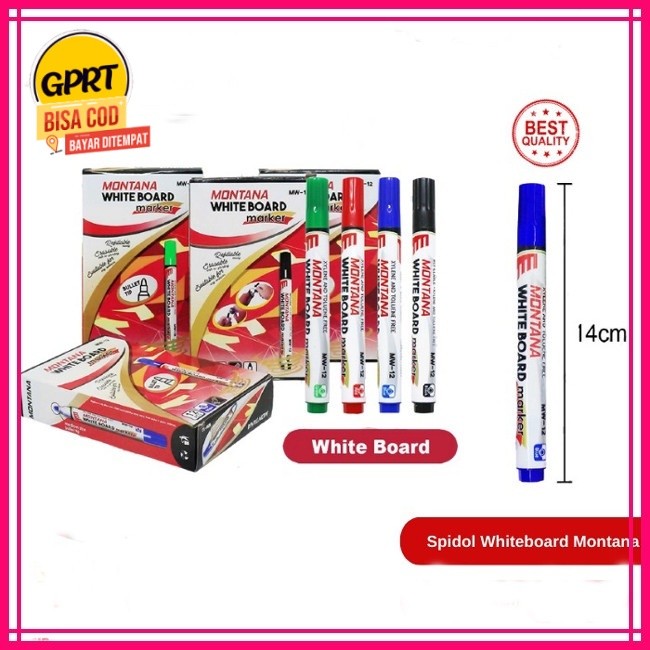 

GPRT Spidol Whiteboard Spidol Papan Tulis Spidol Murah Spidol Montana