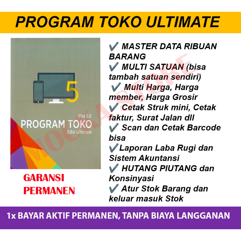 Aplikasi Kasir IPOS 5 Ultimate Program Toko Software Kasir untuk Toko dan Minimarket Kelontong