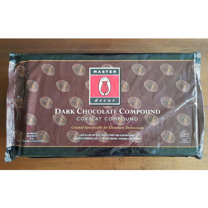 

TULIP Masterdecor Dark 5 kg - Coklat Compound TULIP Decor