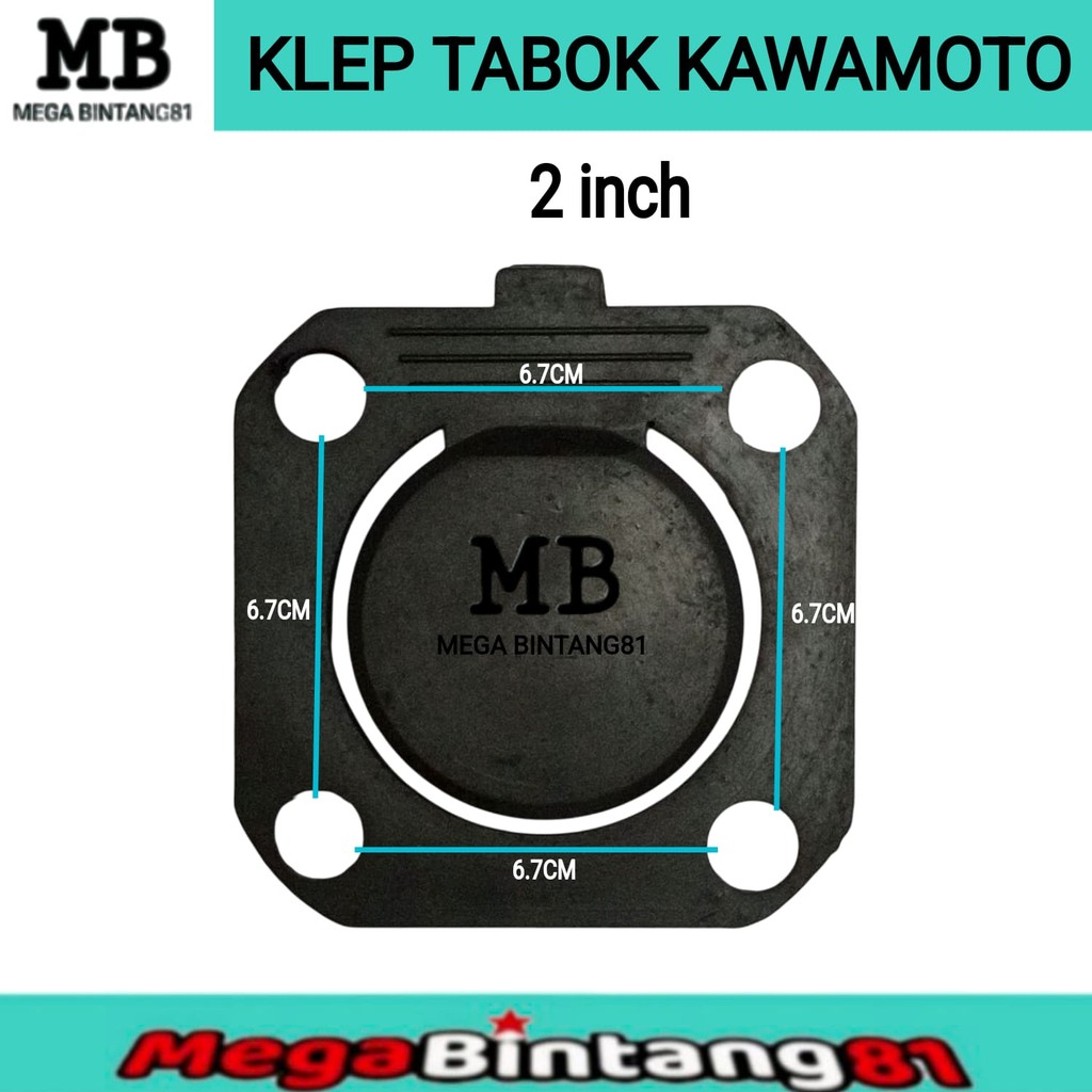KLEP TABOK POMPA AIR KAWAMOTO 2 INCH KLEP TABOK MESIN POMPA AIR 2 INCH