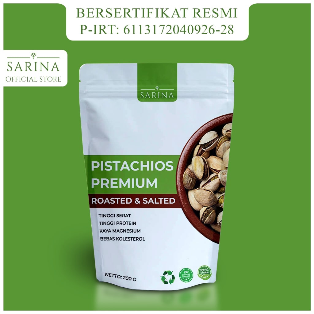 

Kacang Pistachio Roasted Premium Antioksidan Alami