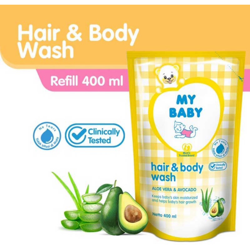 

MY BABY Hair & Body Wash Refill 400 ml