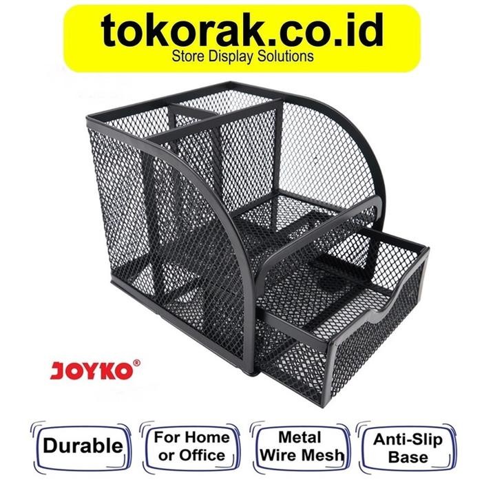 

AHHA TEMPAT PULPEN KERANJANG KOTAK + LACI JOYKO DESK SET ALAT TULIS DS-18