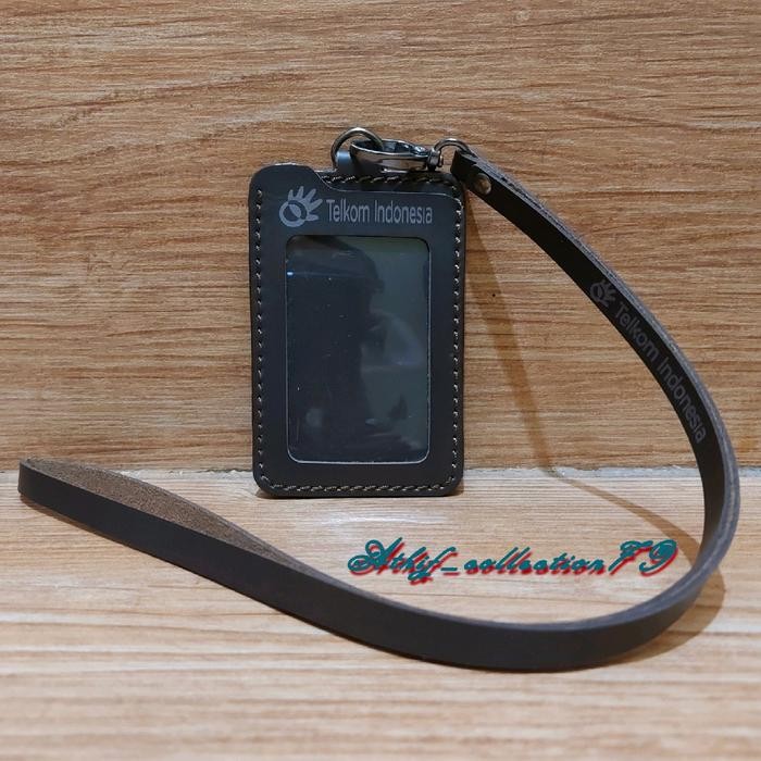 

ANDMA Tempat Id Card Kulit TELKOM - Coklat Tua