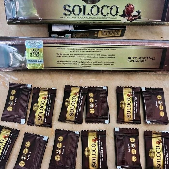 

Solocco Original 100% Permen Coklat 1 Kaleng 12 Pcs