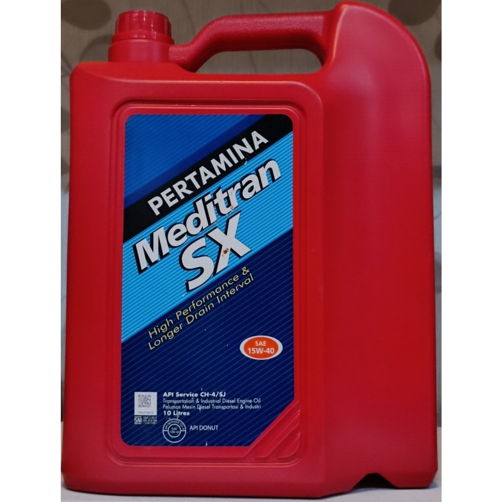 Oli Pertamina Meditran SX 10 Liter Sae 15W-40