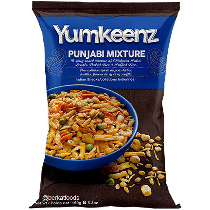 

Punjabi Mixture Yumkeenz Haldiram / Cemilan India Campur Mix Haldirams