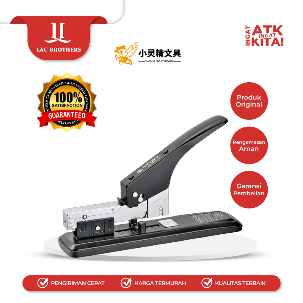 

KANGARO STAPLER JILID/ HEAVY DUTY STAPLER HD 24S10 (1PC)