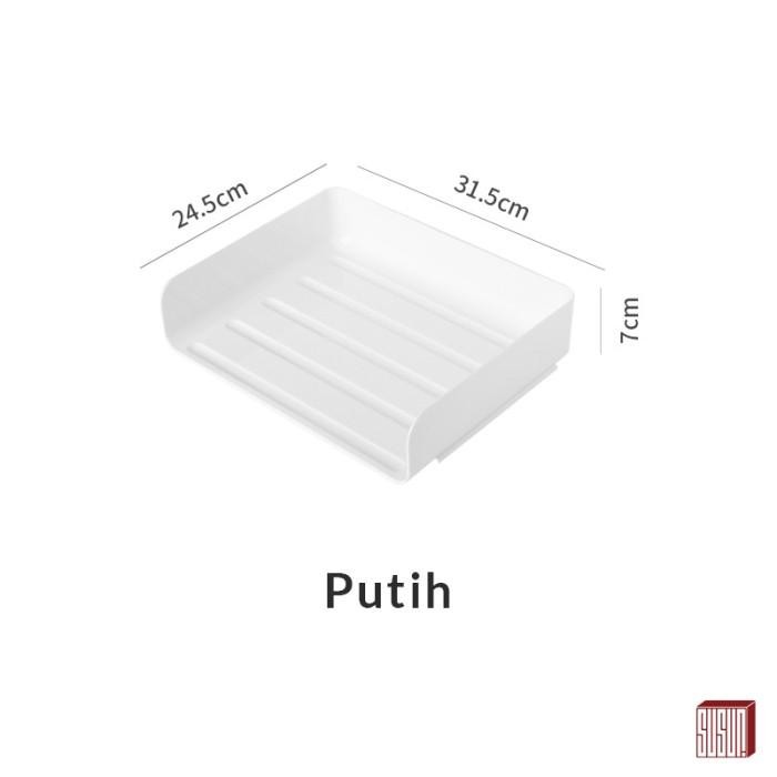 

Promo Tray Dokumen / Rak Kertas / Desktop Tray Organizer / Rak File Document - Transparan Terlaris