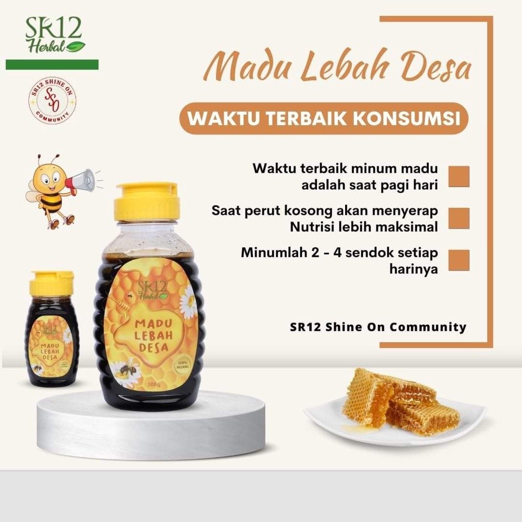 

SR12 Madu Lebah Desa | Madu Alami Akasia | Jaga Kesehatan Tubuh & Antioksidan Alami