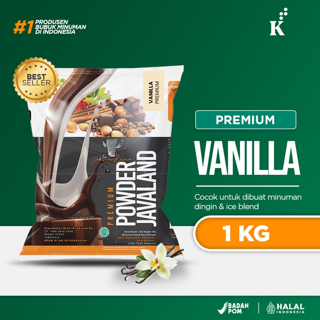 

Bubuk Minuman Premium Vanilla JavaLand Grande 1kg