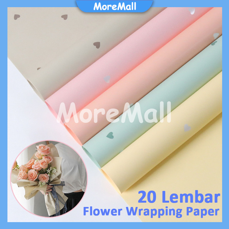 

Kertas Buket Bunga Love Flower Wrapping Paper / Kertas Kado / Cellophane