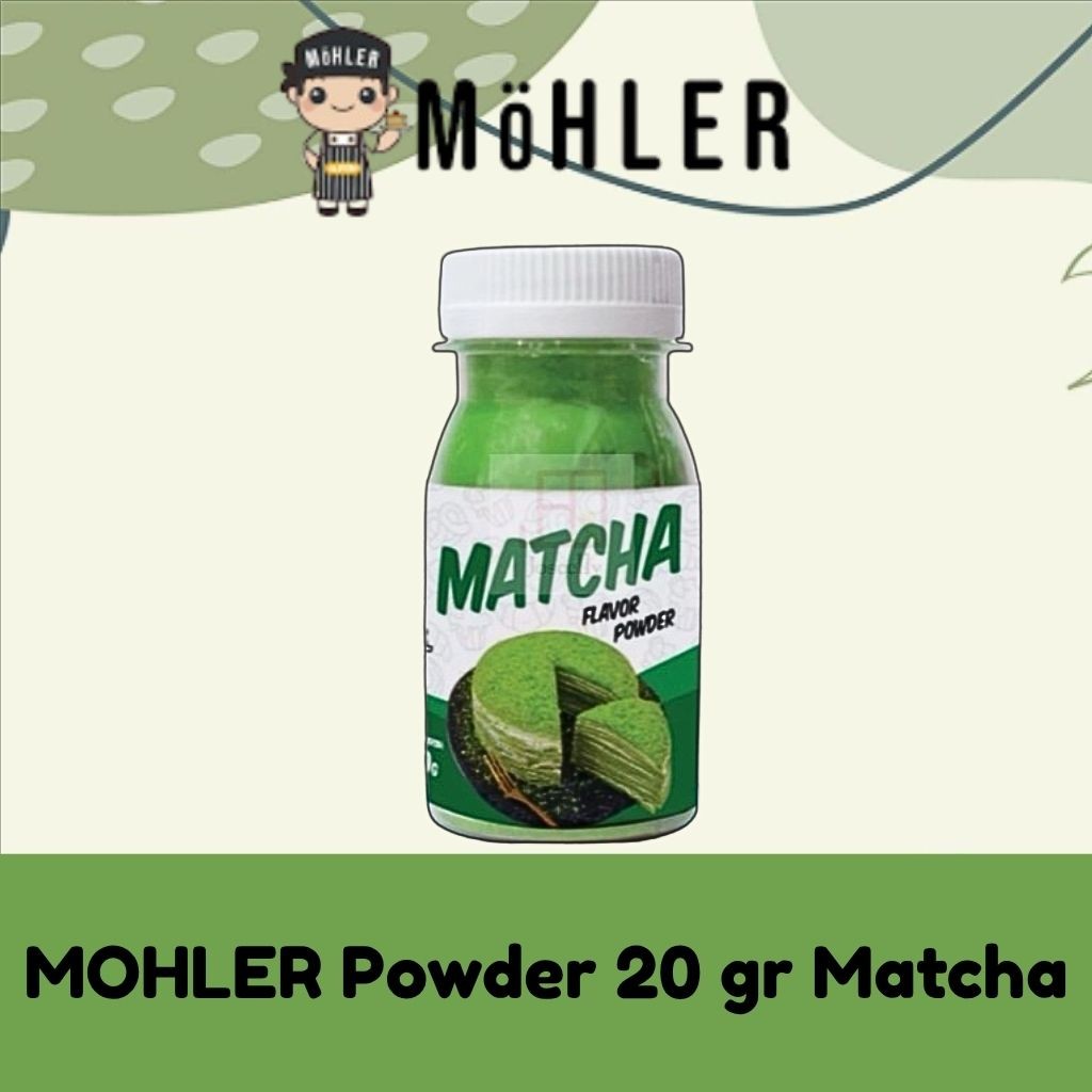 

✨ TOMOTOSTORE ✨ MOHLER Powder 20 gr Matcha